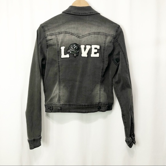 Vanilla Star-Black  Denim Tiger & Love Jacket L - Picture 6 of 8